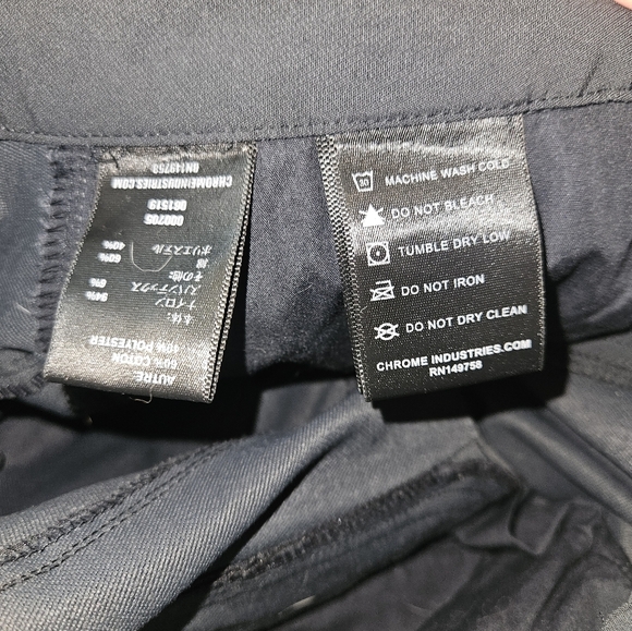 Chrome Industries Womens Ourdoor Straight Leg Pant Size 6 - Picture 5 of 6